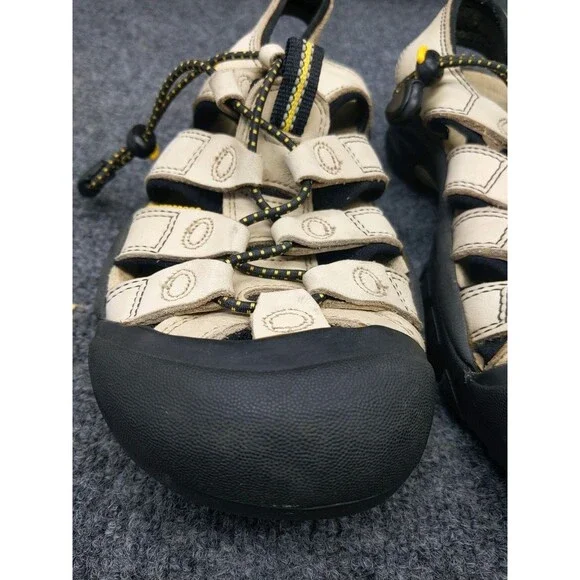 Keen Sandals Size 6 Washable Comfort Hiking Shoes Waterproof Tan/ Black - Picture 3 of 16